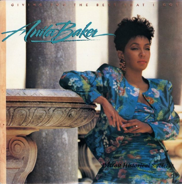 Anita Baker Album Cover, 1988