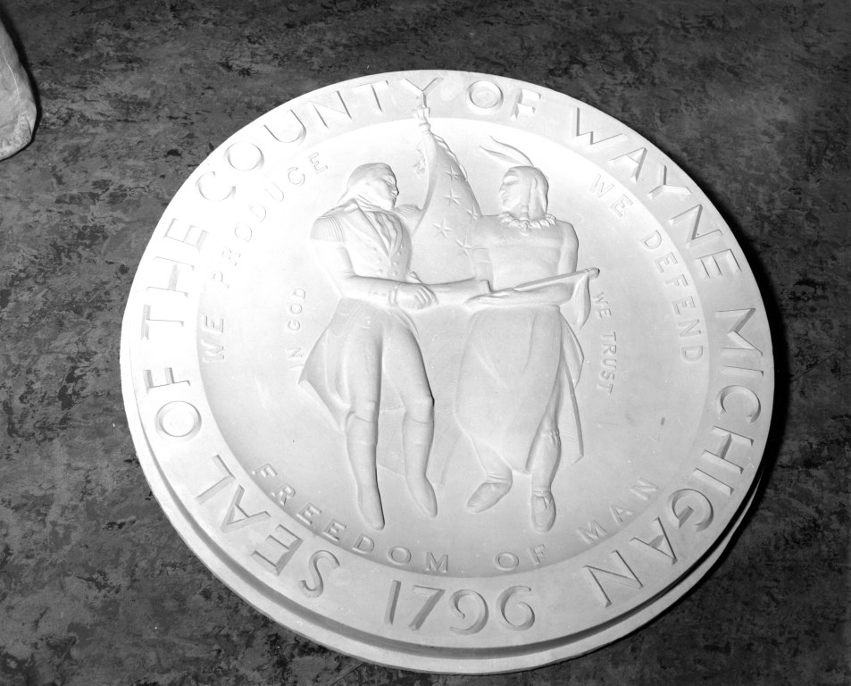 2013.041.289 Seal of Wayne County, 1950s