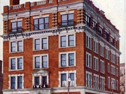 Postcard - Young Women's Christian Association Building, Detroit, Mich.