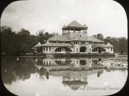 Transparency, Lantern-slide - Pavilion, Belle Isle - Detroit.