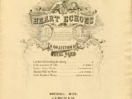 Music, Sheet - Heart Echoes, A Collection of Vocal Gems