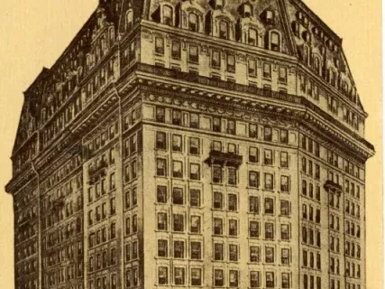 Postcard - Hotel Pontchartrain, Detroit, Mich.