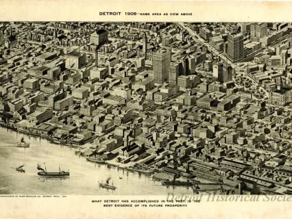 Print - Detroit 1908