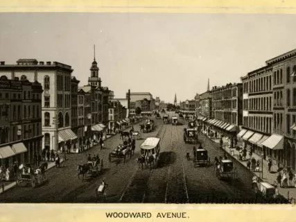 Print - Woodward Avenue