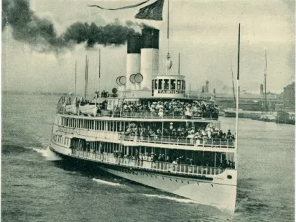 Postcard - Steamer Tashmoo.