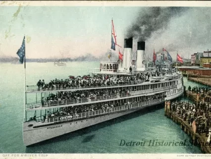 Postcard - Off for a River Trip