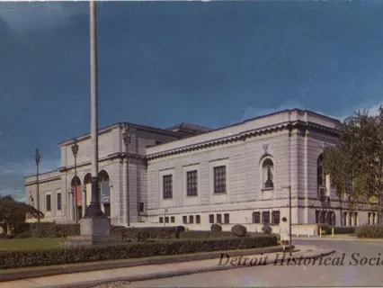 Postcard - Detroit Institute of Art - Detroit Institute of Art