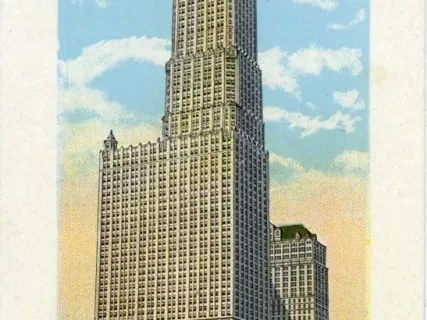 Postcard - Book Tower, 81 Floors, Detroit, Mich. - Book Tower, 81 Floors, Detroit, Mich.