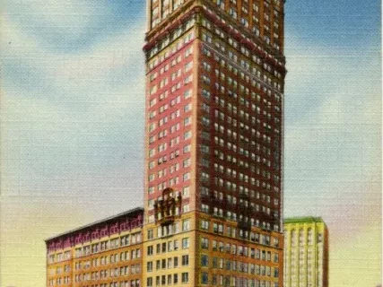 Postcard - Book Building, Detroit, Mich. - Book Building, Detroit, Mich.