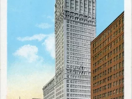 Postcard - Book Building and Tower, Detroit, Mich. - Book Building and Tower, Detroit, Mich.