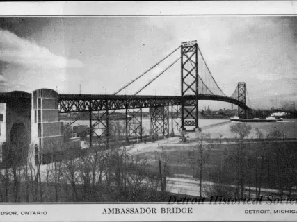 Postcard - Ambassador Bridge