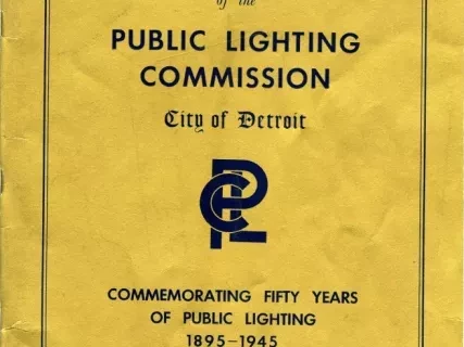 Booklet - The Fiftieth Annual Report of the Public Lighting Commission
