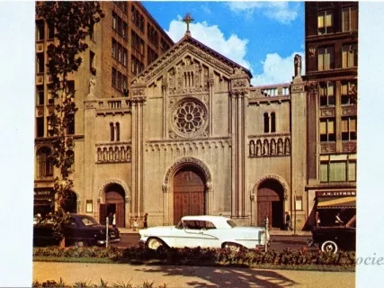 Postcard - St. Aloysius Church - St. Aloysius Church