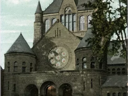 Postcard - First Presbyterian Church. Detroit, MI