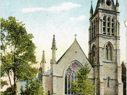Postcard - Detroit, Mich., Christ Church