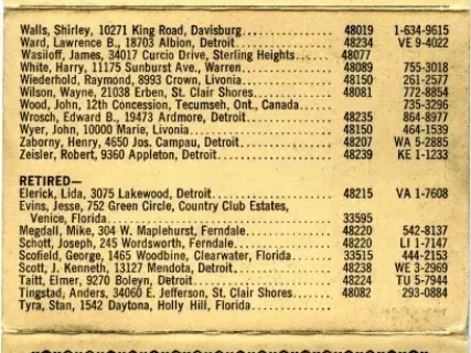 Directory, Telephone - Personnel Directory
Arnold-Powers, Inc.