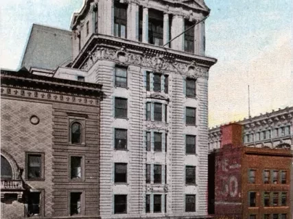 Postcard - Elks Temple, Detroit, Mich.