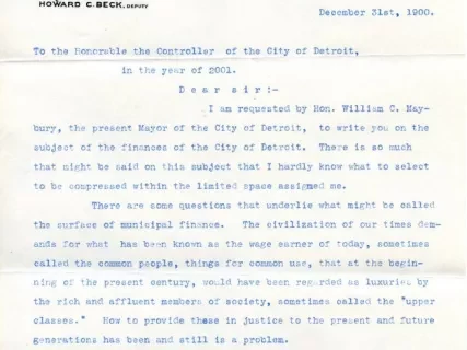 Letter - Office of the Controller