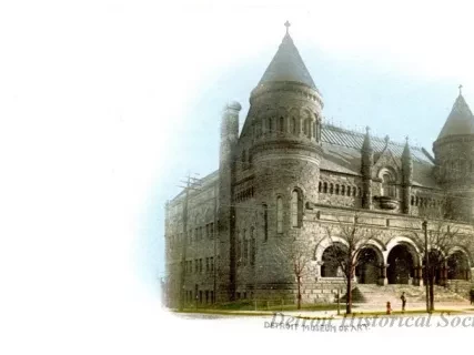 Postcard - Detroit Museum of Art