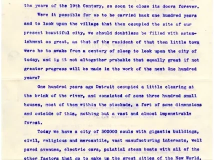 Letter - Rise of Architecture in Detroit