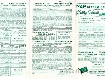 Brochure - D&C Graduation Cruises, Class of '49