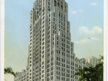 Postcard - Fisher Building, Detroit, Mich. - Fisher Building, Detroit, Mich.