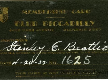 Card, Membership
