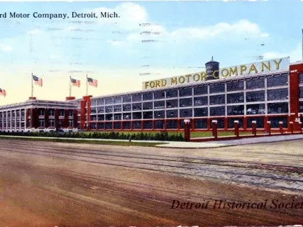 Postcard - Ford Motor Company, Detroit, Mich. - Ford Motor Company, Detroit, Mich.