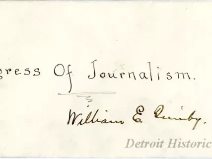 Envelope - Progress of Journalism