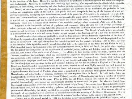 Magazine - The Legal History of Detroit