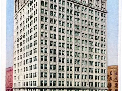 Postcard - Ford Building, Detroit, Mich.