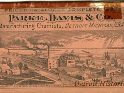 Catalog - Parke, Davis & Co. Manufacturing Chemists, Detroit, Michigan, U.S.A., Priced Catalogue Complete, 1886