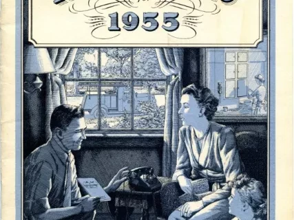 Booklet - Telephone Almanac for 1955