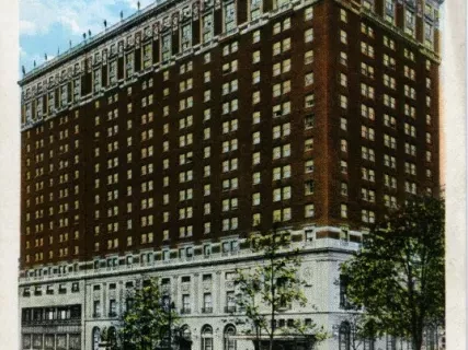 Postcard - Hotel Statler, Detroit, Mich.