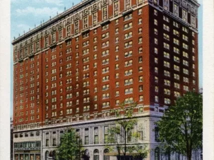 Postcard - Hotel Statler, Detroit, Mich.
