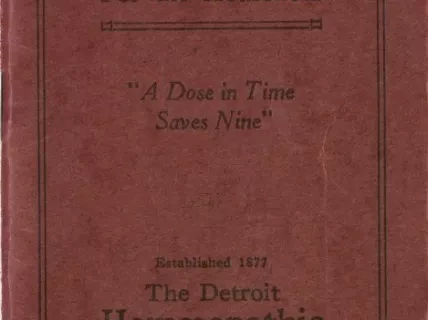 Booklet - The ABC of Medicine for the Household