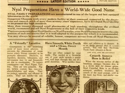 Handbill - Nyal Facts