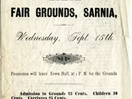 Handbill - Caledonian Games