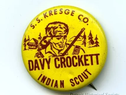 Pin - Davy Crockett
Indian Scout