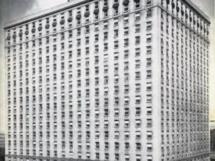 Postcard - Detroit - Leland Hotel