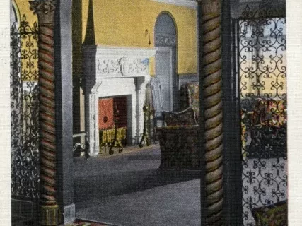 Postcard - The Belcrest, 5440 Cass Avenue, Detroit, Michigan