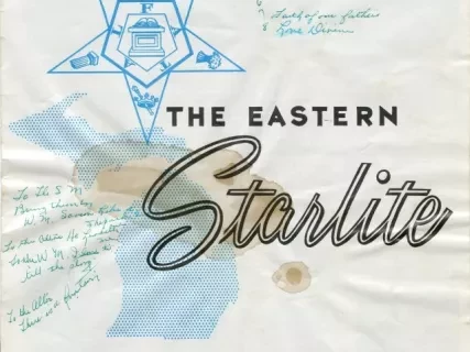 Newsletter - The Eastern Starlite, September 1956