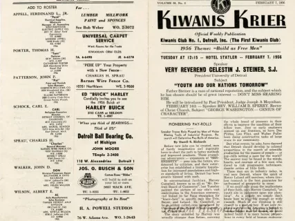 Newsletter - Kiwanis Krier, Vol. 38, No. 6