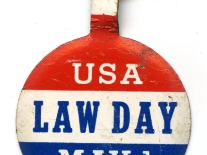 Pin, Lapel - Law Day