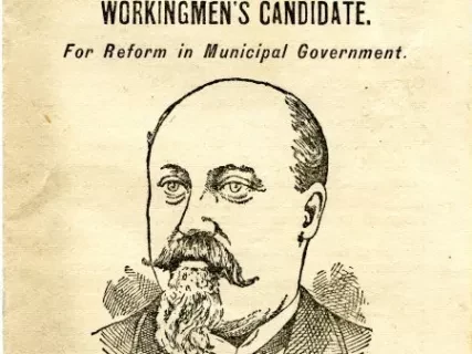 Handbill, Political - The Tax-Payers', Business Men's and Workingmen's Candidate.  For Reform in Municipal Government.  Hazen S. Pingree, The Republican Nominee for Mayor.