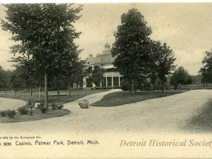 Postcard - Casino, Palmer Park, Detroit, Mich.