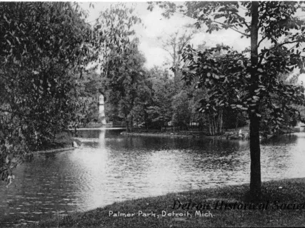 Postcard - Palmer Park, Detroit, Mich.