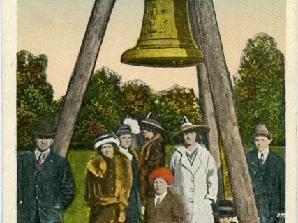 Postcard - Liberty Bell, Palmer Park, Detroit