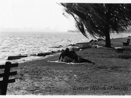 Print, Photographic - Detroit River, Belle Isle