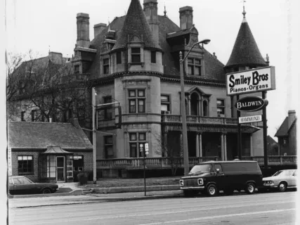 Print, Photographic - Piano and Organ Shop, Woodward Ave